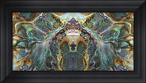 Framed Emerald Bridge Print