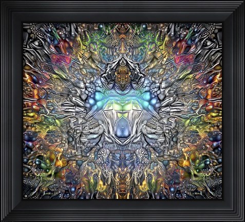 Framed Fifth Sun Print