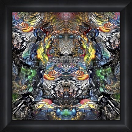 Framed Huitzilopochtli Print