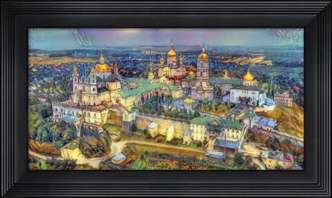 Framed Kyiv Ukraine Kyiv Pechersk Lavra Monastery of the Caves Print