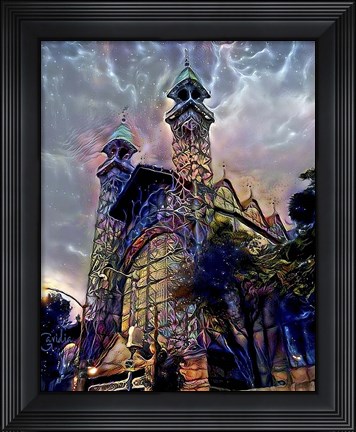 Framed Mexico City Chopo Museum Print