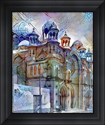 Framed Mexico City Church of the Josefinos Print