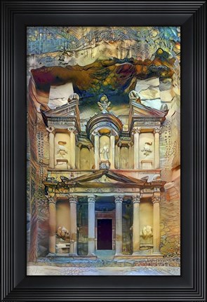 Framed Petra Jordan Print