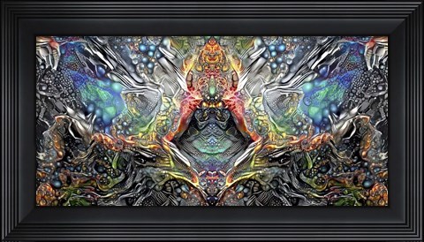 Framed Deceitful Cloak of Religions Print