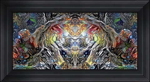 Framed Strange Intelligence Enclosure Print