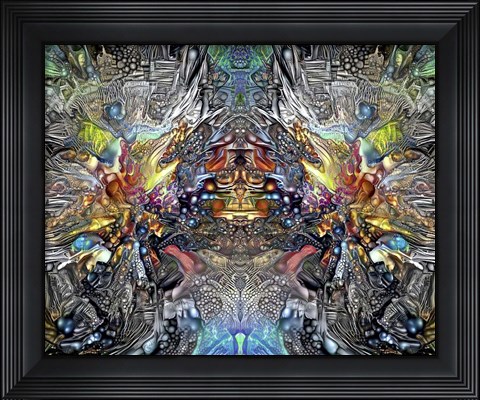 Framed Tlaloc Gestation Print