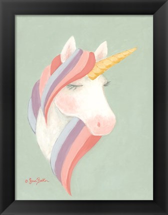 Framed Unicorn Print