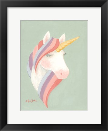 Framed Unicorn Print