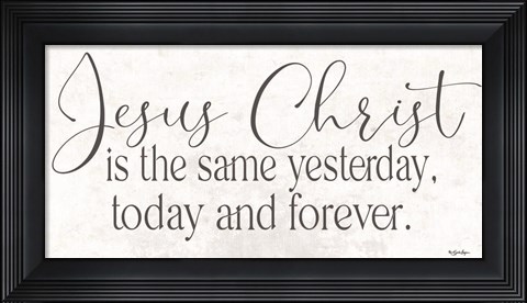 Framed Jesus Christ Print