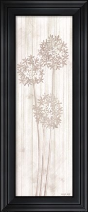 Framed Allium V Print