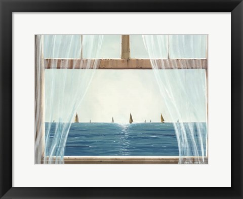 Framed Ocean View Print