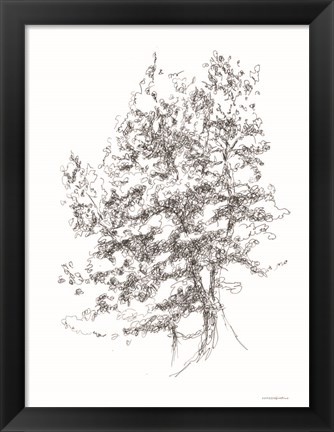 Framed Whispering Pines 2 Print