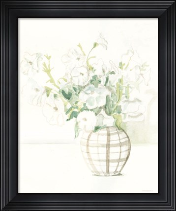 Framed Perfect Plaid Pot Print