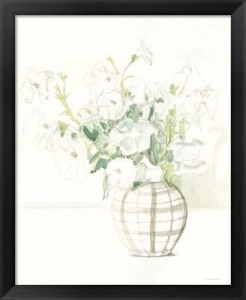 Framed Perfect Plaid Pot Print