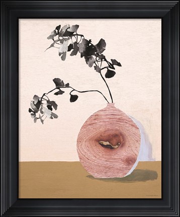 Framed Seeing Life Through Nature Print