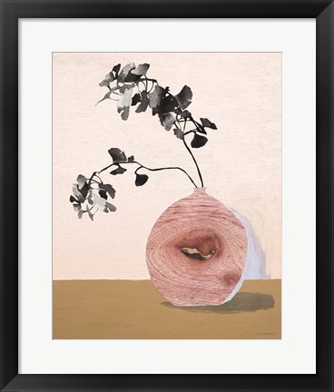 Framed Seeing Life Through Nature Print