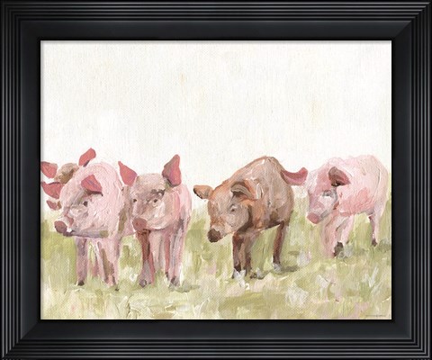 Framed This Little Piggie? Print