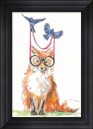 Framed Bird&#39;s Eye View Print