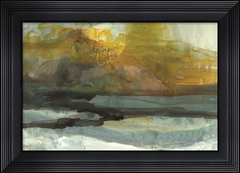 Framed Path to the Golden City Print