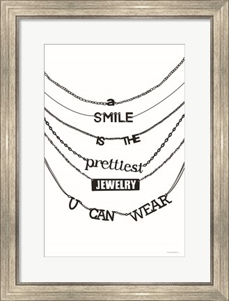 Framed Smile is the Prettiest Print