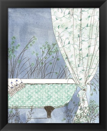 Framed Soak in Nature Print