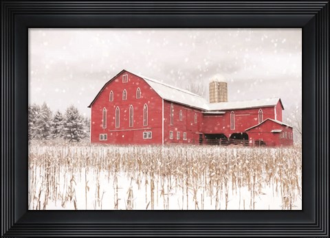 Framed Belleville Countryside Print