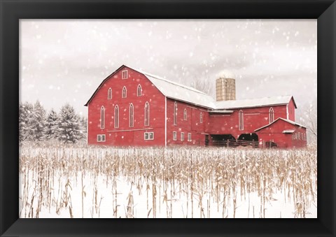 Framed Belleville Countryside Print