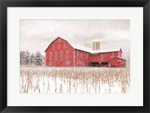 Framed Belleville Countryside Print