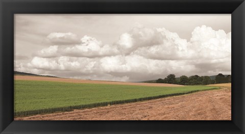 Framed Country Storm Clouds Print