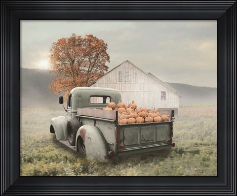 Framed Pumpkin Season Print
