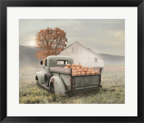 Framed Pumpkin Season Print