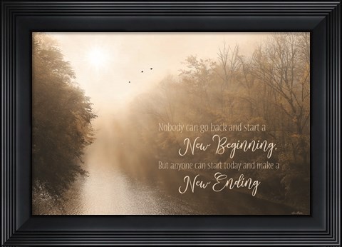 Framed New Ending Print