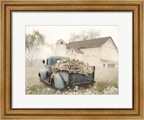 Framed Full of Flowers Print