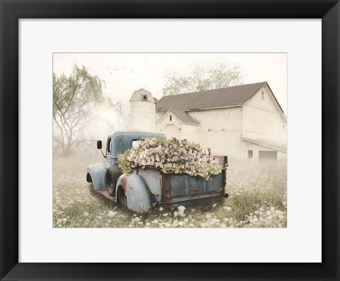 Framed Full of Flowers Print