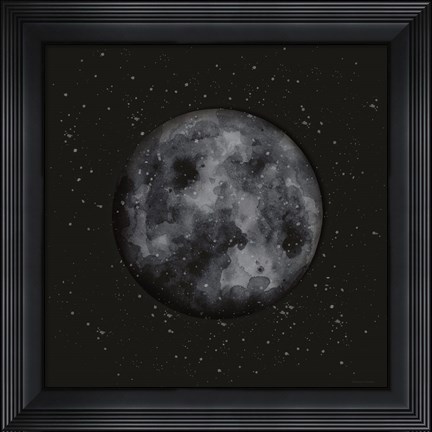 Framed Moon Print