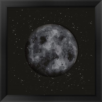 Framed Moon Print