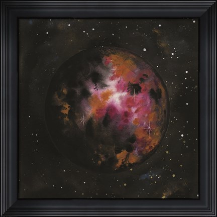 Framed Celestial Planet Print