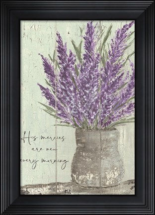 Framed His Mercies Print