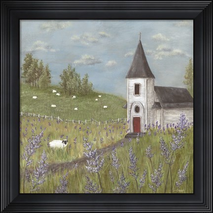 Framed Lost Sheep Print