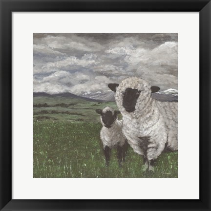 Framed Scotland Spring Print