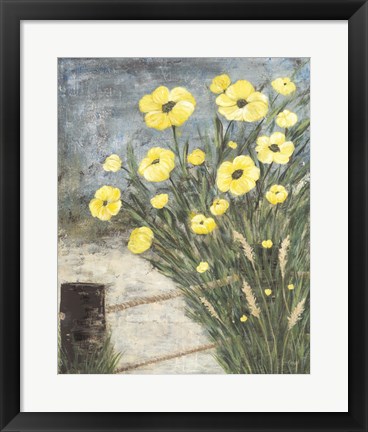 Framed Beachside Spring Print