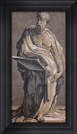 Framed Hectus with Tablet Print