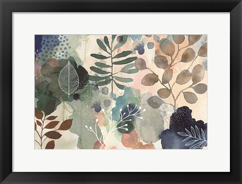 Framed Flourish and Flow Print