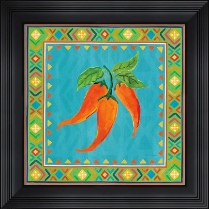 Framed Mucho Caliente III Print