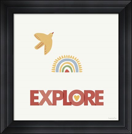 Framed Explore Print