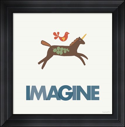 Framed Imagine Print
