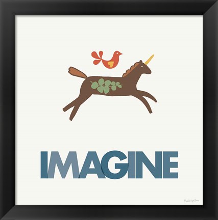 Framed Imagine Print