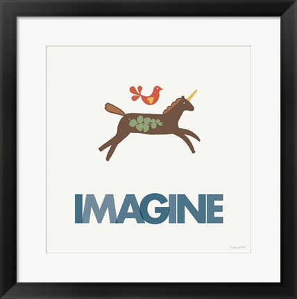 Framed Imagine Print