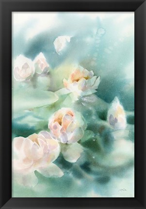 Framed Water Lily II Print