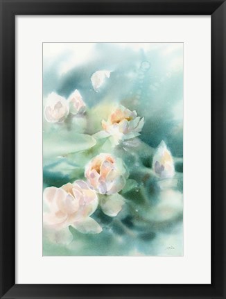 Framed Water Lily II Print